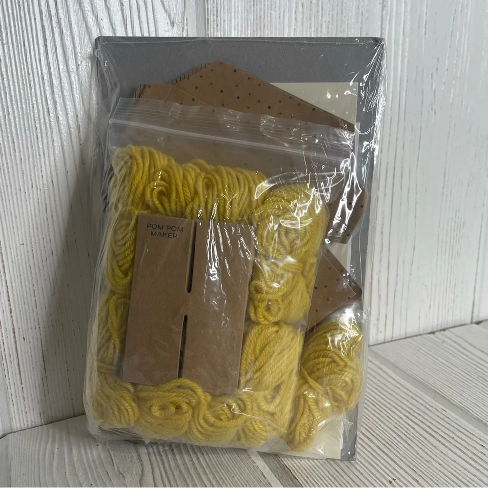 Paper Pumpkin 8 Pie To Go Containers Boxes Cardboard PomPoms Kit New NIP